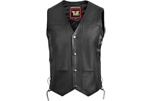 TIGER MOTO Armored Motorcycle Vest for Men – CE-Approved Sleeveless Jacket with Removable Armor – Lightweight Riding Gear