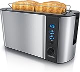 arendo Frukost 4-Slice Long Slot Toaster 6 browning settings 1500W