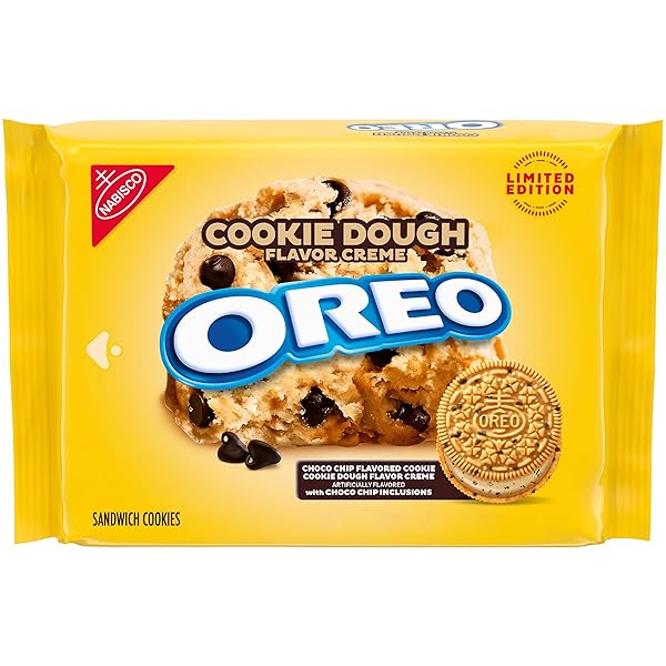 OREO COOKIE DOUGH CREME SANDWICH COOKIES, LIMITED EDITION,...