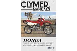 2001-2003 Honda XR600R CLYMER MANUAL HONDA XR600R 91'-00' XR650L 93'-07', Manufacturer: CLYMER, Manufacturer Part Number: M221-AD, Stock Photo - Actual parts may vary.