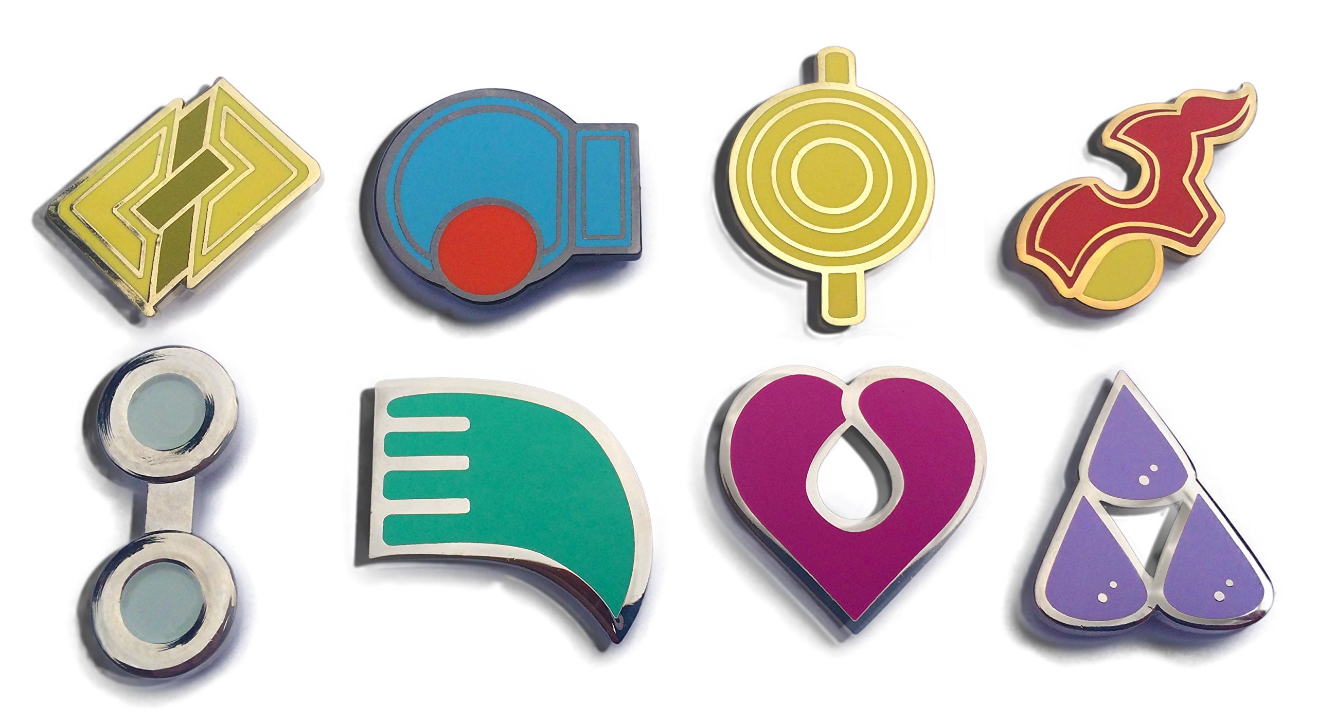 Pokemon Gym Badges Hoenn With Badge Box Hoenn Region Badges