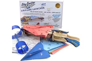PATHFINDERS STEM Kit – Paper Airplane Launcher | Science Kits for Kids | stem Toys Physics Toys | Kids Engineering kit | Learning Resource