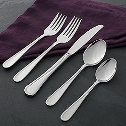 Oneida Flatware Flight Dinner Spoons, Set of 4