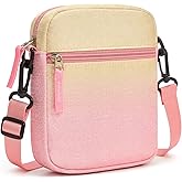 sveter Birthday Gifts for 5 6 7 8 9 10 11 12 Year Old Girls, Little Teen Girl Purse for Trendy Stuff, Toddler Crossbody Bag 7.8" Adjustable Kids Wallet, Valentines Day Christmas Presents