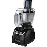 BLACK+DECKER 8-Cup Food Processor, Black, FP1600B