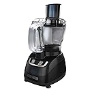 BLACK+DECKER 8-Cup Food Processor, Black, FP1600B