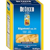 De Cecco Pasta, Rigatoni, 16 Ounce (Pack of 5)
