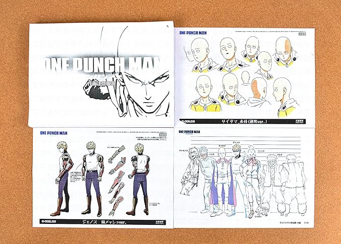 Amazon ワンパンマン 設定資料 制作資料 71枚 アニメ 萌えグッズ 通販