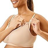 Motherhood Maternity Women’s Seamless Clip Down Nursing Bra Machine Washable Sizes S–3X Available in 1 & 2 Packs