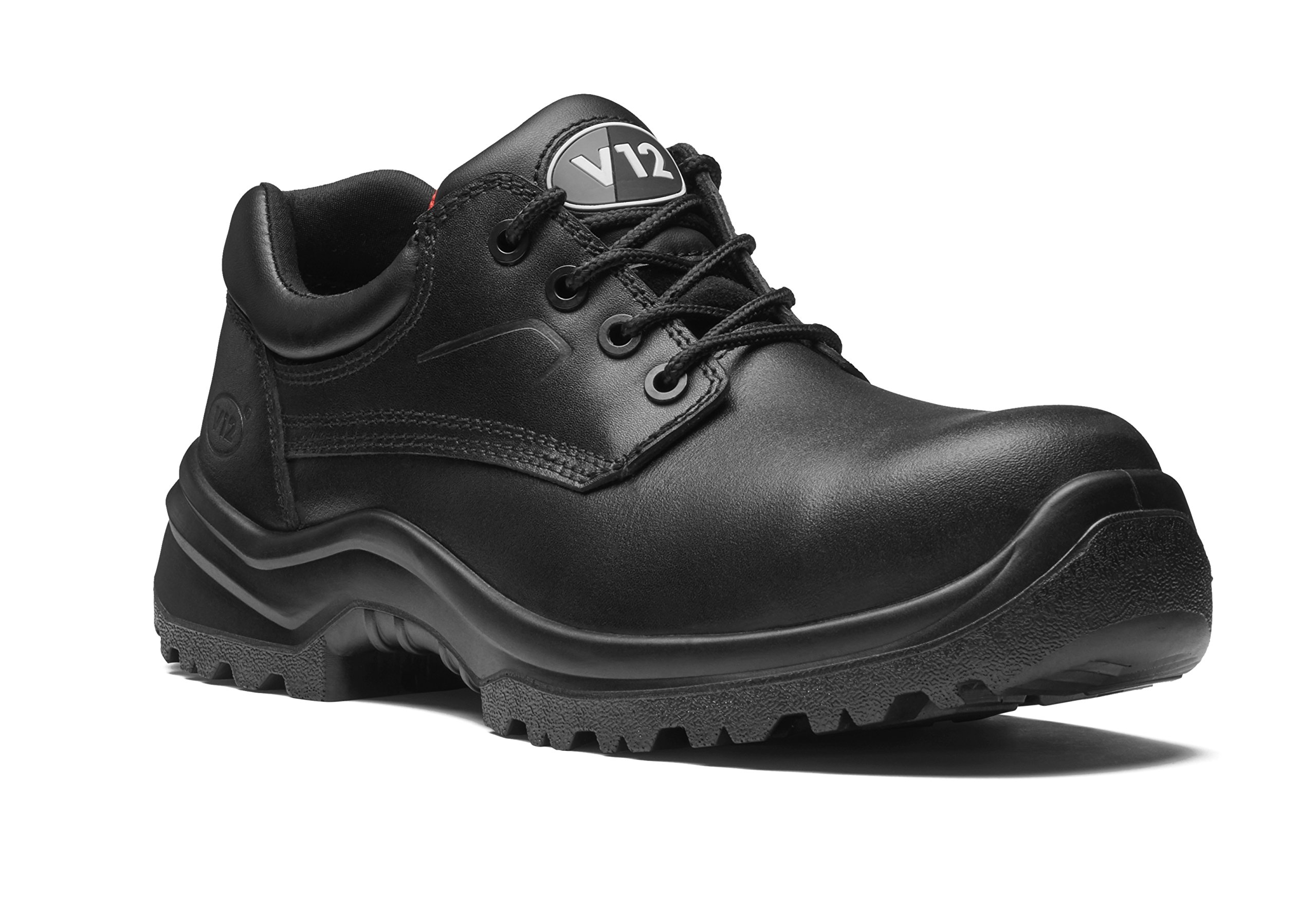 V12 V6411.01/04 Oxen Shoe, STS, Size: 04, Black