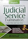 Multiple Choice Questions for JUDICIAL SERVICE EXAMINATION (VOLUME 1) - Chapter-Wise and Topic Wise / Singhal's Very Latest 2019 Edition useful for judicial service exam preparation