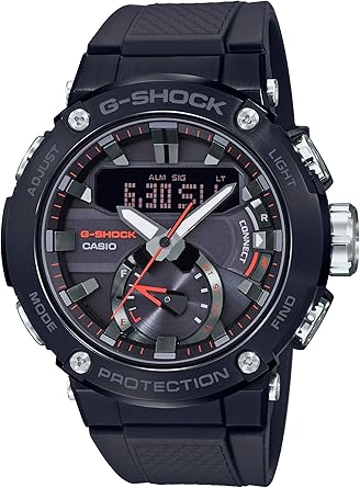 G-Shock Negro [Casio] Reloj G-Steel Estructura de núcleo Guardia de Carbono Solar GST-B200B-1AJF Hombres