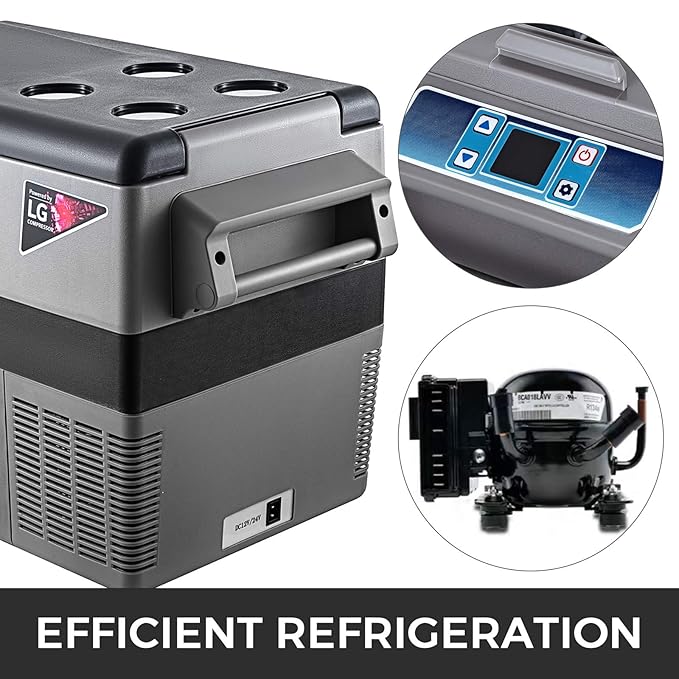 Amazon.es: Anhon Nevera Portatil Coche 45L Nevera de Absorción ...