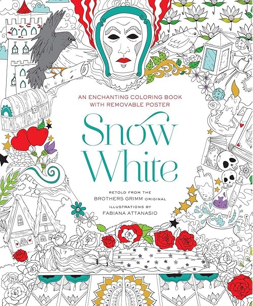 101+ Coloring Book Snow White Best HD