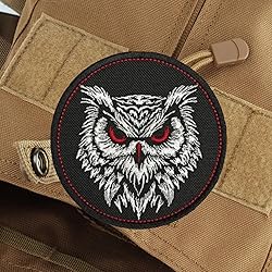 Tactical Owl Patch Cute Hook and Loop Patch Armband