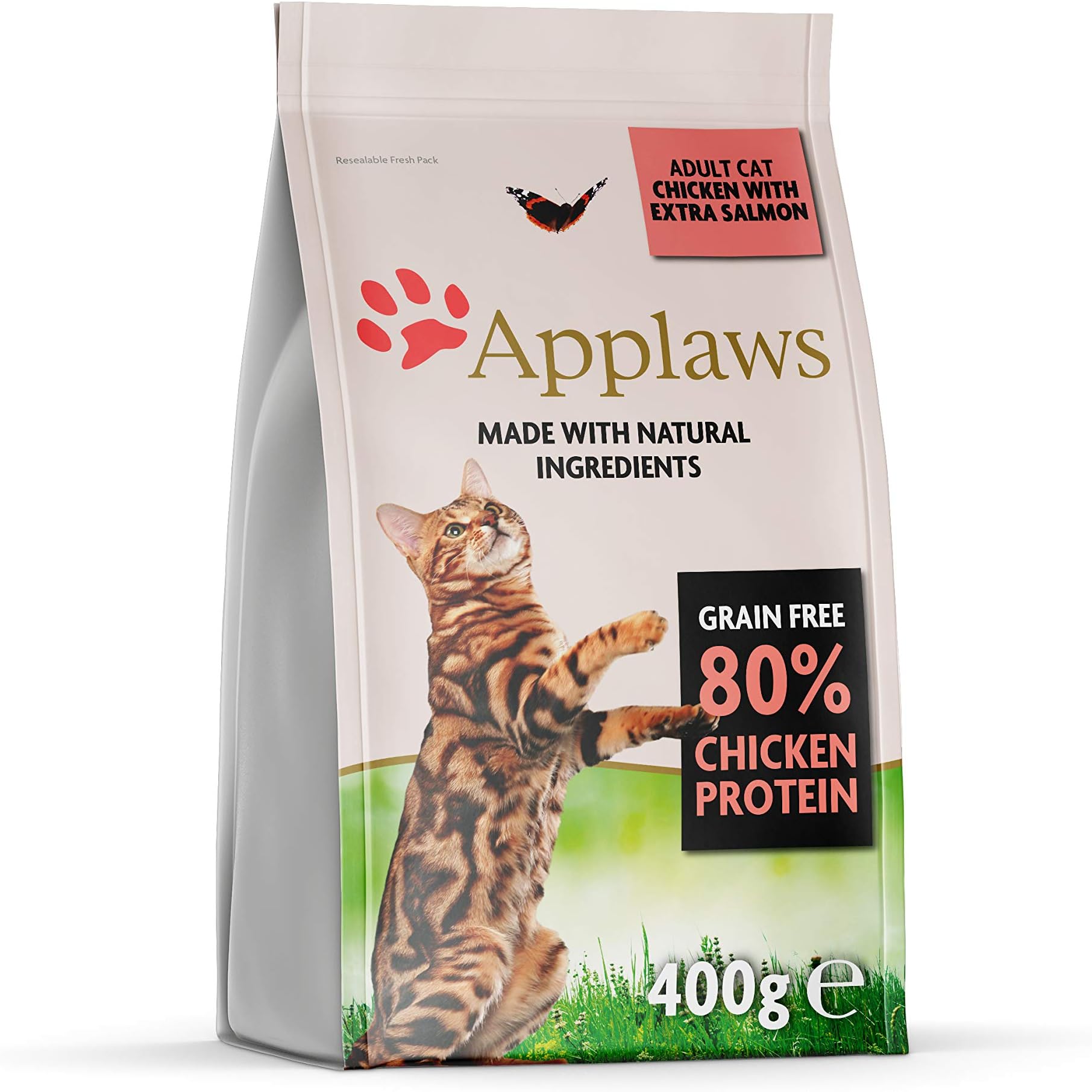 Applaws Cat Dry Adult Salmon 400g