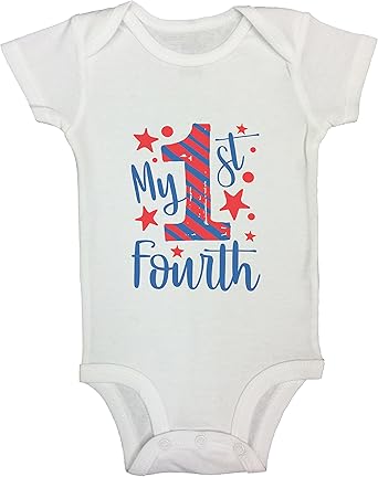 my first fourth of july onesie