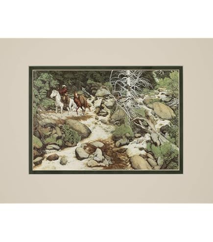 Amazon.com: Bev Doolittle Unknown Presennce Matted and