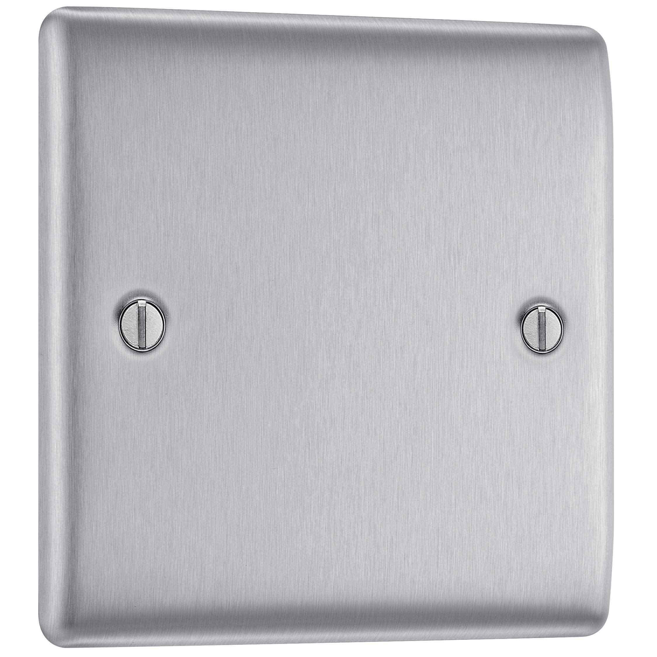BG Electrical Single Blank Plate