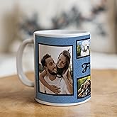 Custom Mug - Personalized Coffee Mug - Custom Cup with Pictures, Names, Text, Photos, Logos - 11, 15, and 20 oz with Color Options (Photo Dump (6 Images))