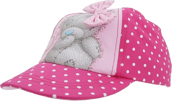 Amazon キッズ 子供用 ガールズ テディーベアのタティ リボンつき キッズキャップ サマーキャップ 帽子 女の子 1 3歳 ピンク 帽子 通販