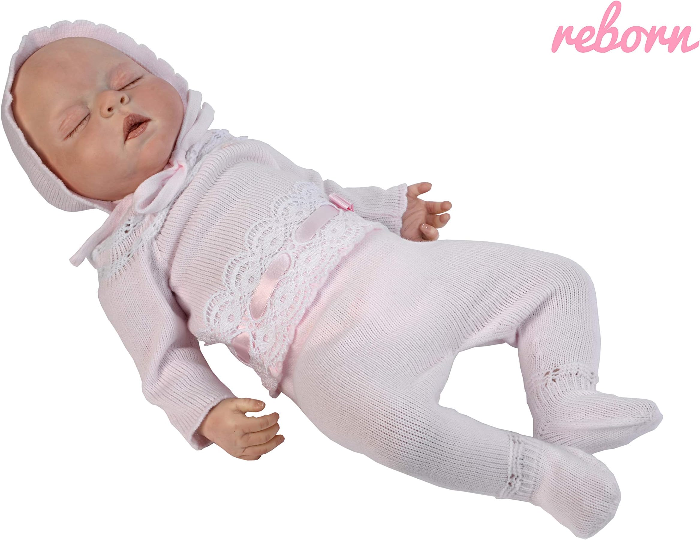 JESMAR Falca-55800 Reborn Martina Doll 55 cm, Multicolour (55800)