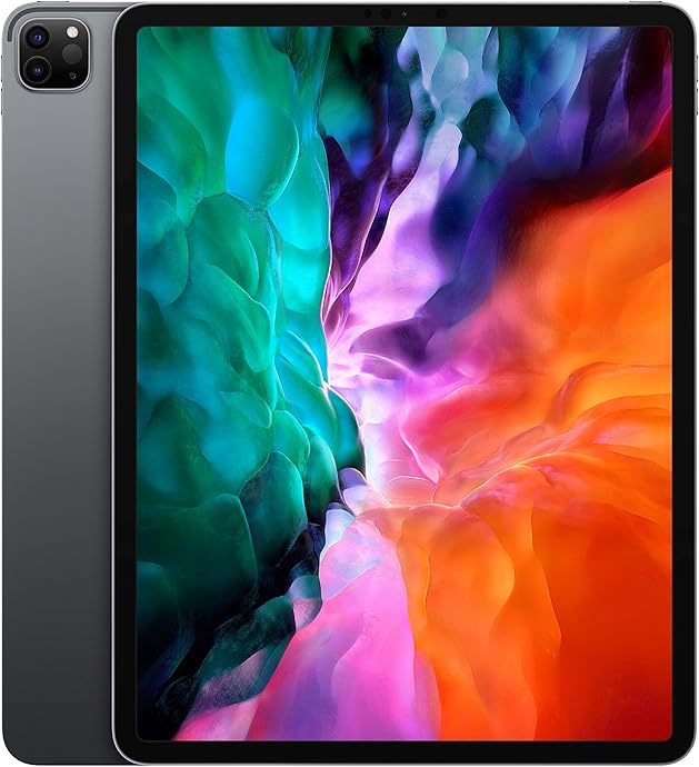 2020年新版 Apple 苹果 iPad Pro 12.9英寸平板电脑(128G WLAN版/全面屏/A12Z/Face ID)深空灰色 下单折后$947.14 海淘转运到手约￥6863