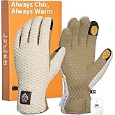 RIGWARL Womens Gloves for Cold Weather, Winter Gloves Women Touchscreen 3M Thinsulate Warm Glove with Thick Fleece and Non-Slip Palm