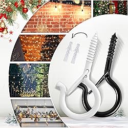 Etoolia 12 Pcs Q Hanger Hooks with Safety
