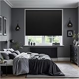Generic Thermal Insulated Blackout Roller Blinds 60x165 cm Easy Fit