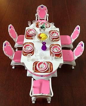 Barbie Size Dollhouse Furniture- Dining Room
