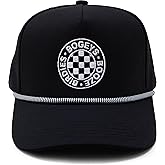 Funky Junque Funny Trucker Hat for Men - Trendy Rope Cap with Upside-Down Sayings, Lightweight Golf Hats Snapback