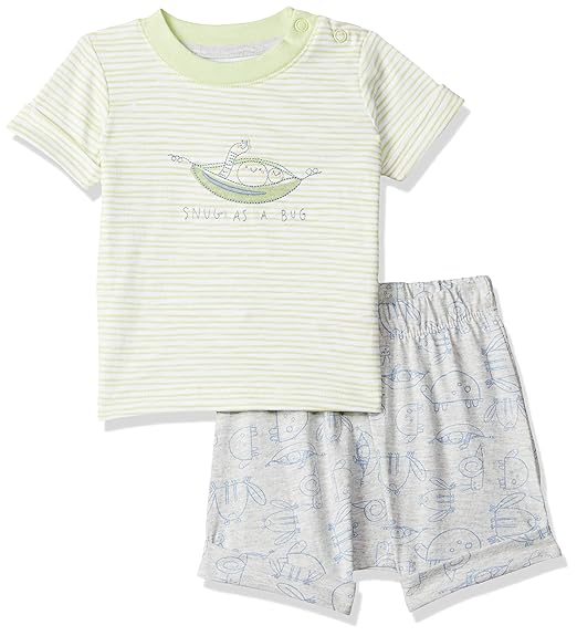 Baby Boys Regular Fit Cotton Pyjama Set