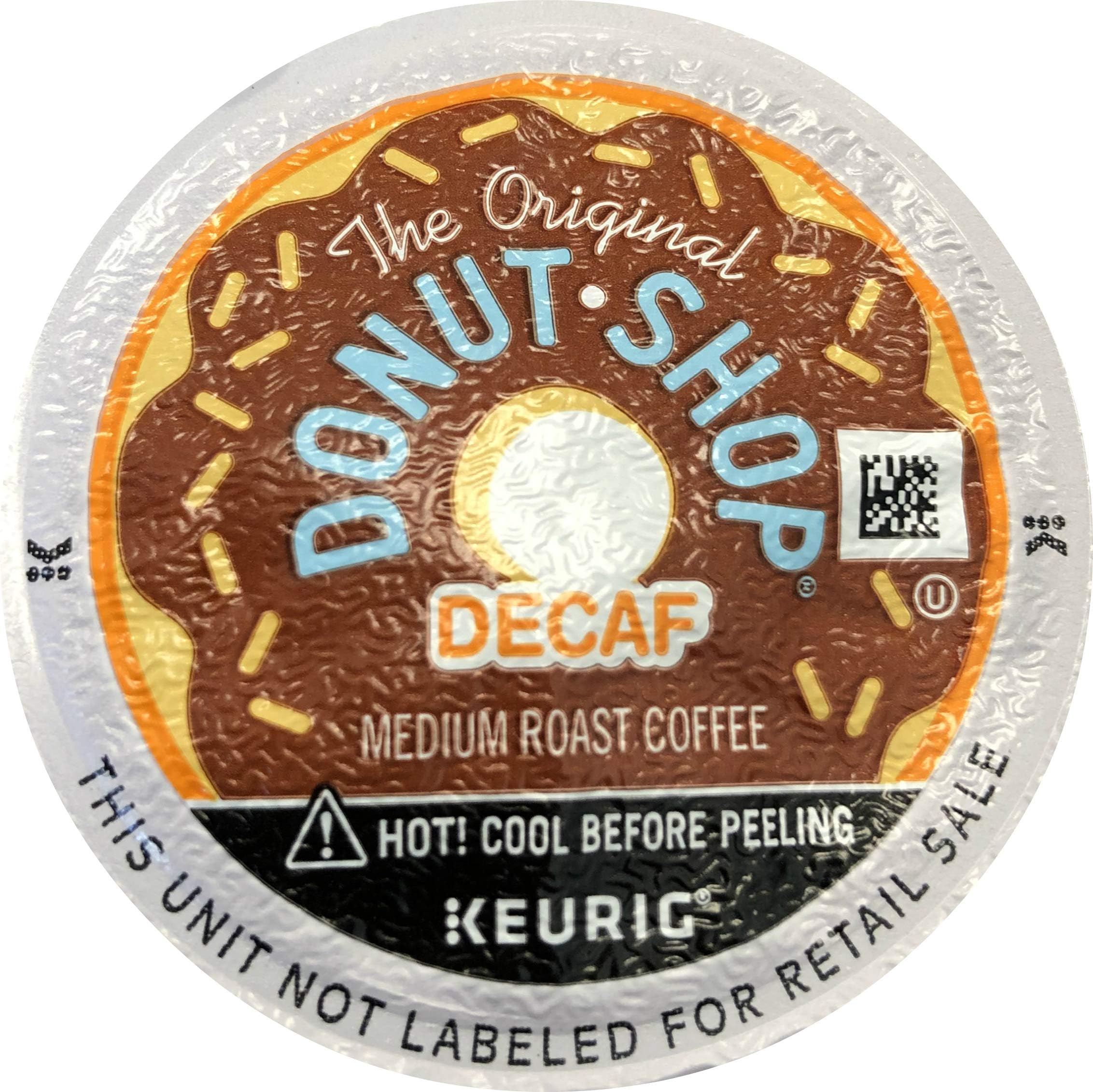 The Original Donut Shop Decaf Keurig Single-Serve K-Cup Pods, Medium Roast Coffee, 18 Count (Packaging May Vary)