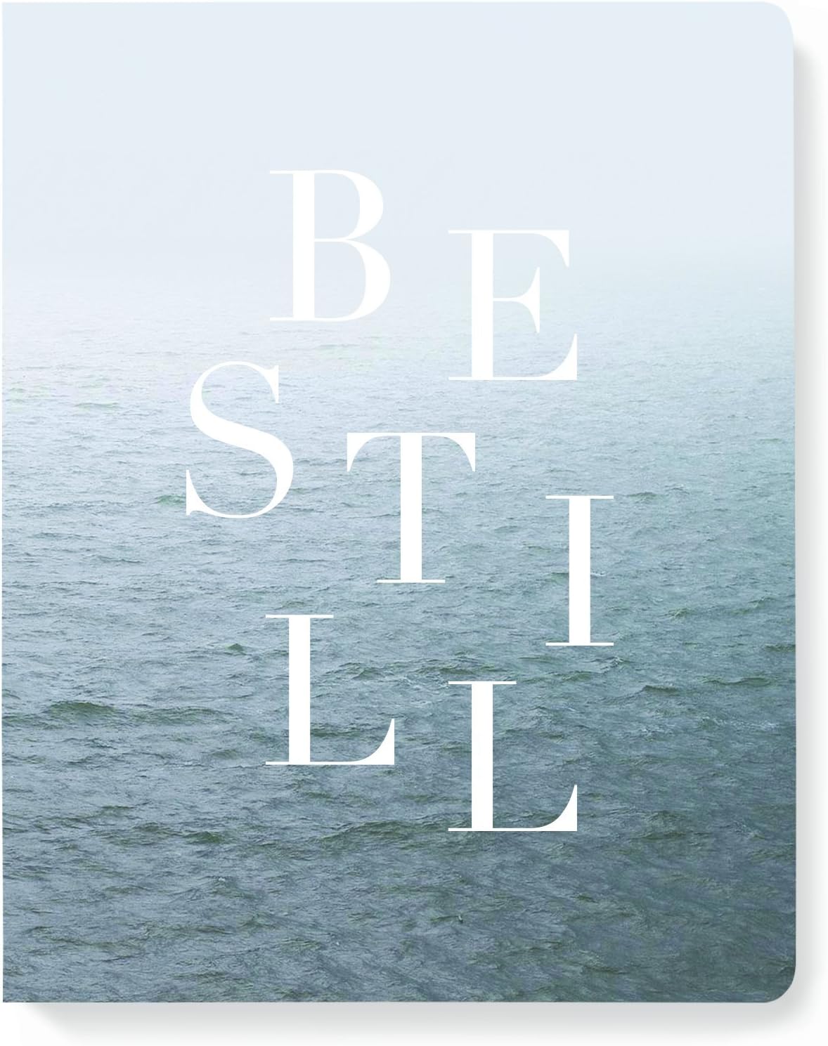 FRINGE STUDIO Be Still Paperback Journal, Flexible Paper Cover, 7.5" x 9.5", 208 Lined Pages (841003)