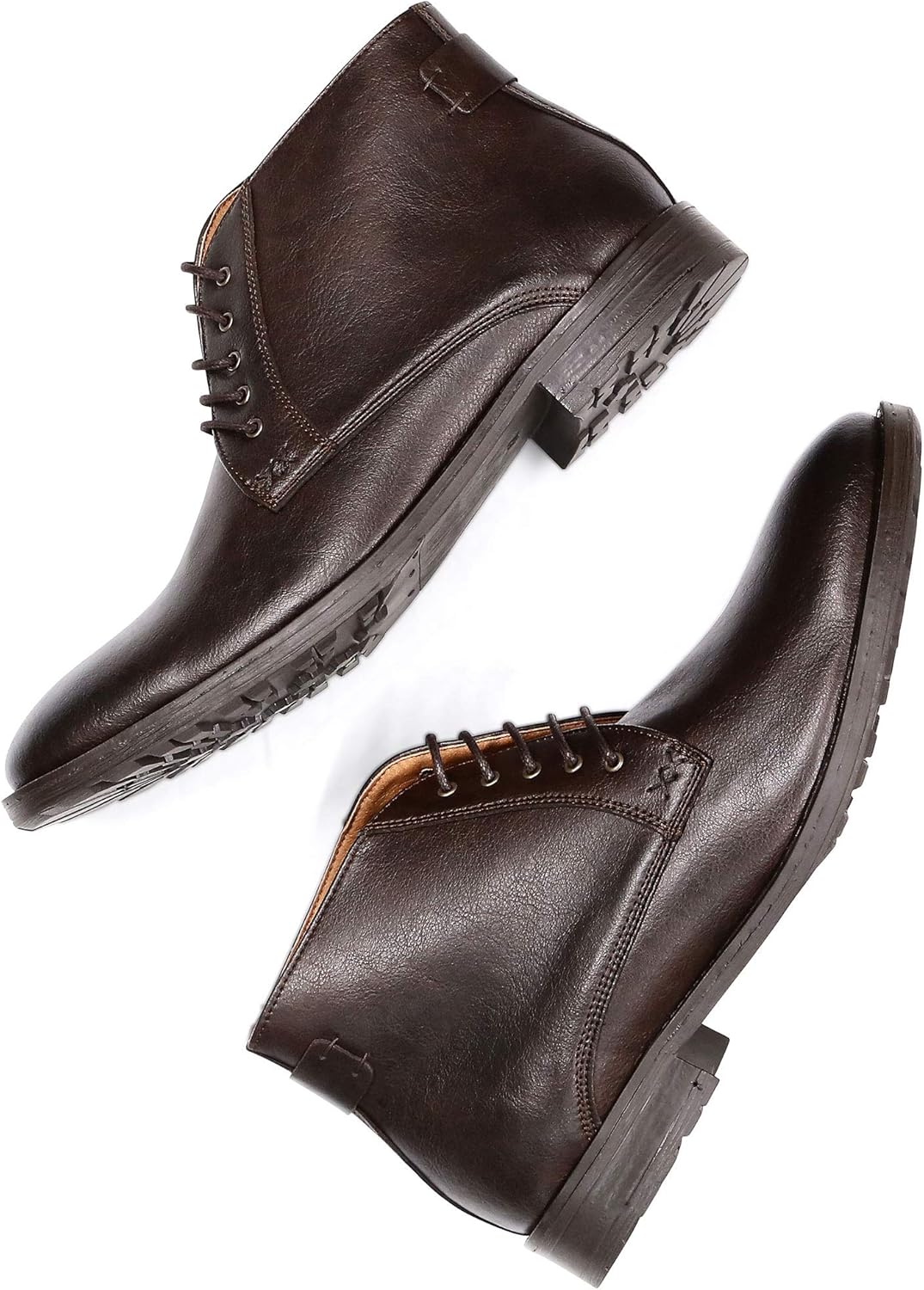 dark brown desert boots mens