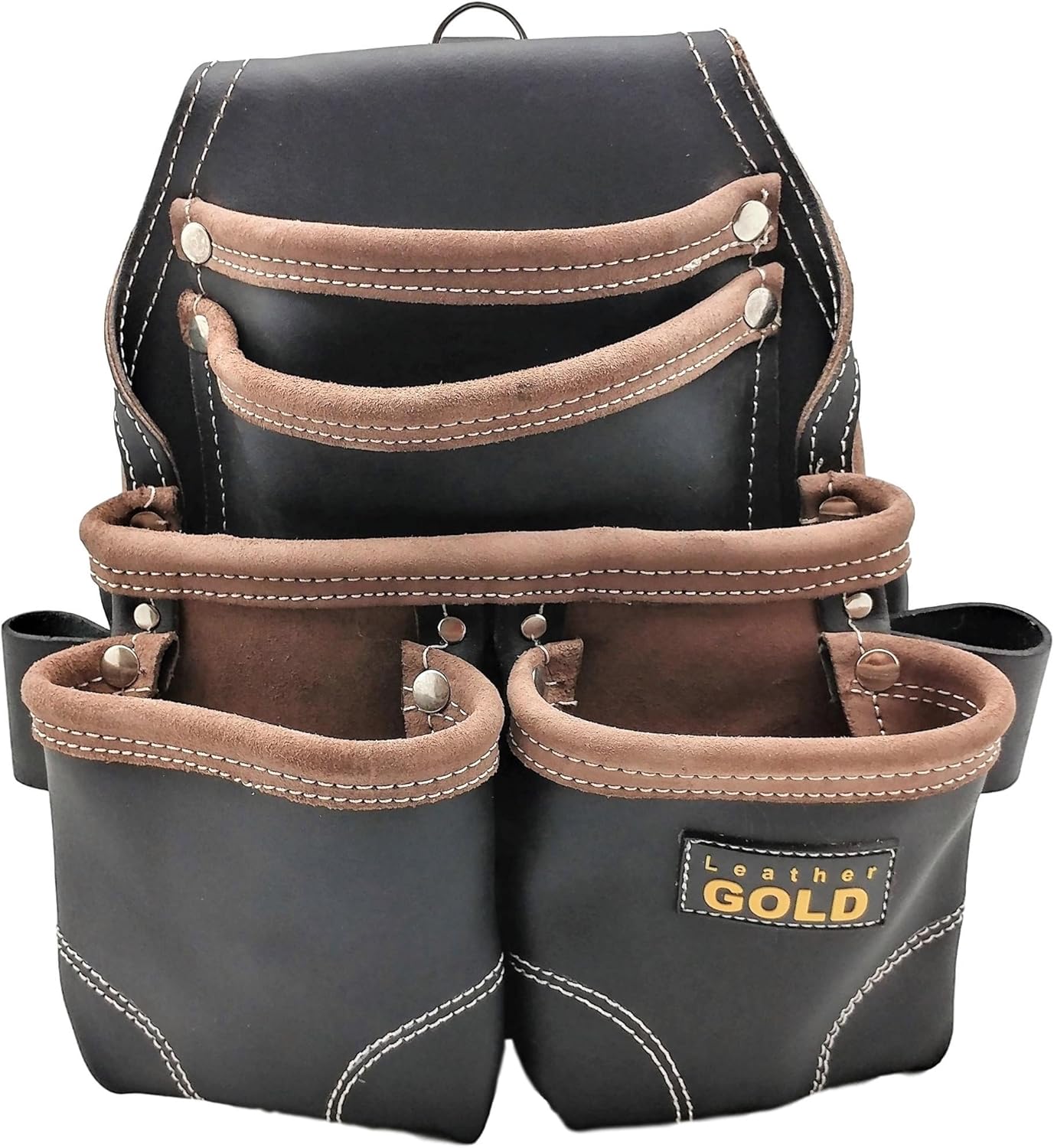 Leather Gold Nail Pouch | Leather Tool 