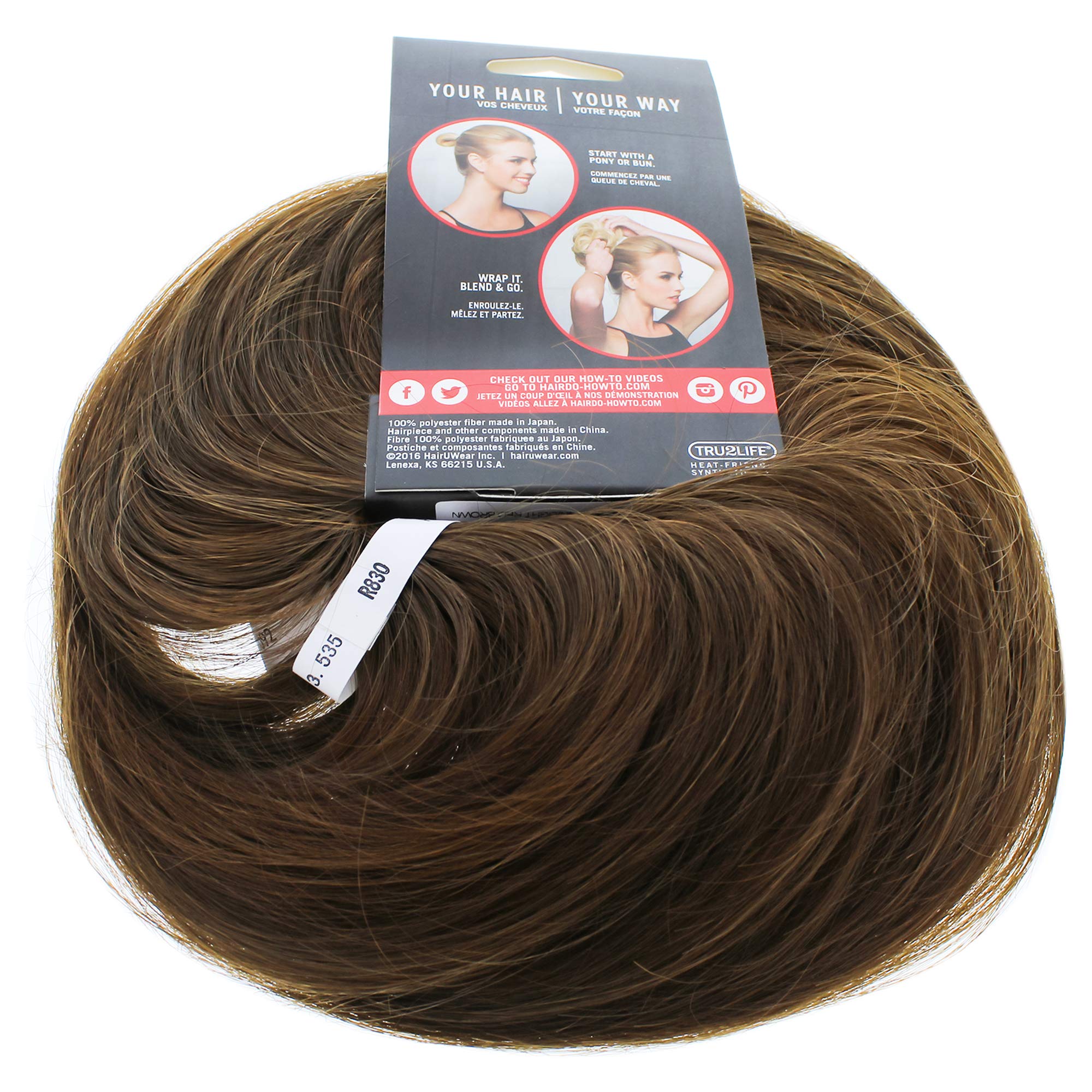 Photo 1 of Hairdo Style-A-Do and Mini-Do Duo Pack, R830 Ginger Brown