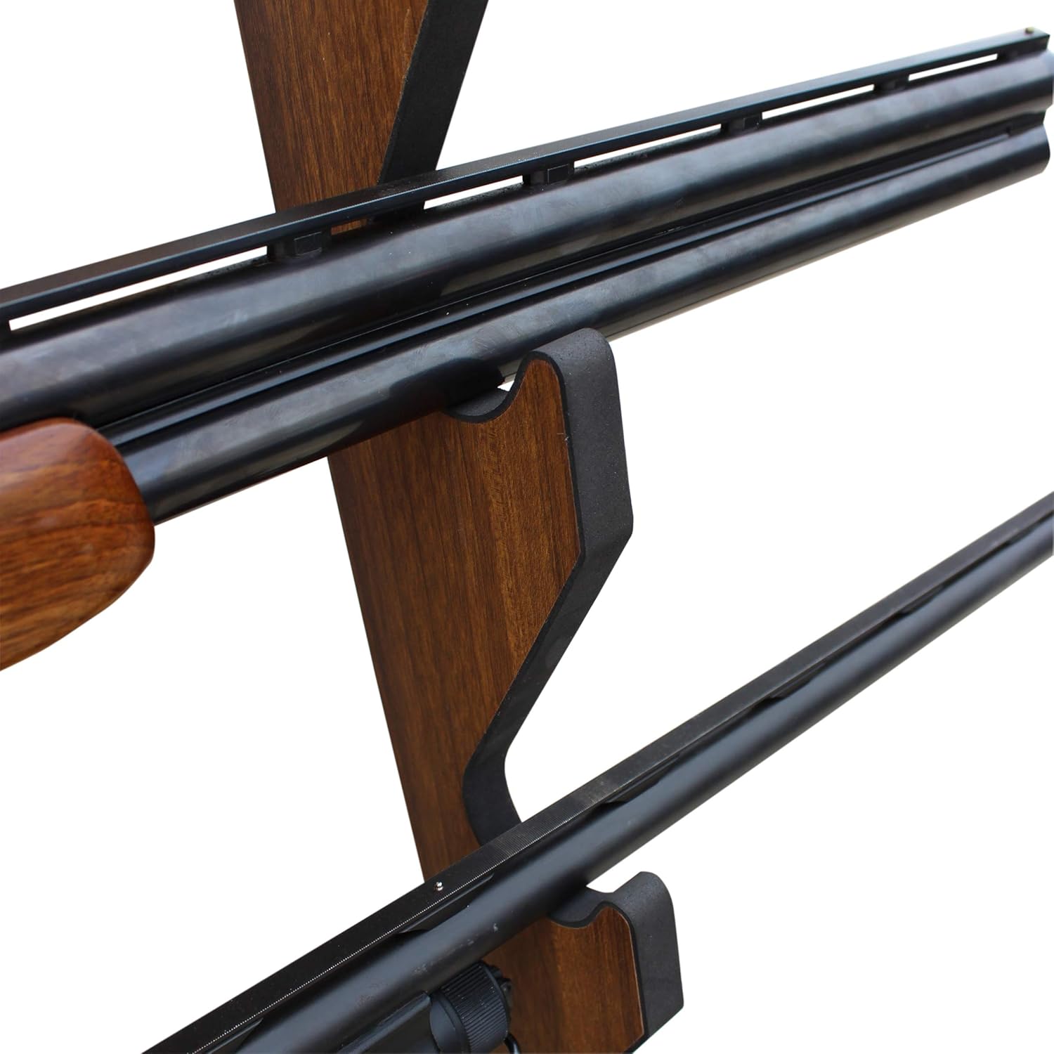 Rush Creek Creations Indoor 3 Rifle/Shotgun Wall Storage Display Rack : Sports & Outdoors