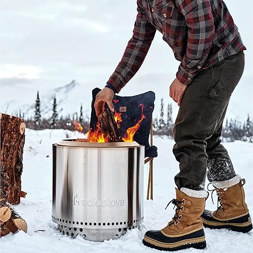 Solo Stove Bonfire Fire Pit Smokeless Large Inch Stainless