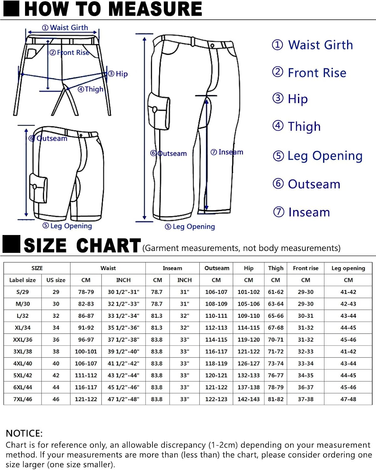 Match Men's Wild Cargo Pants at  Men’s Clothing store