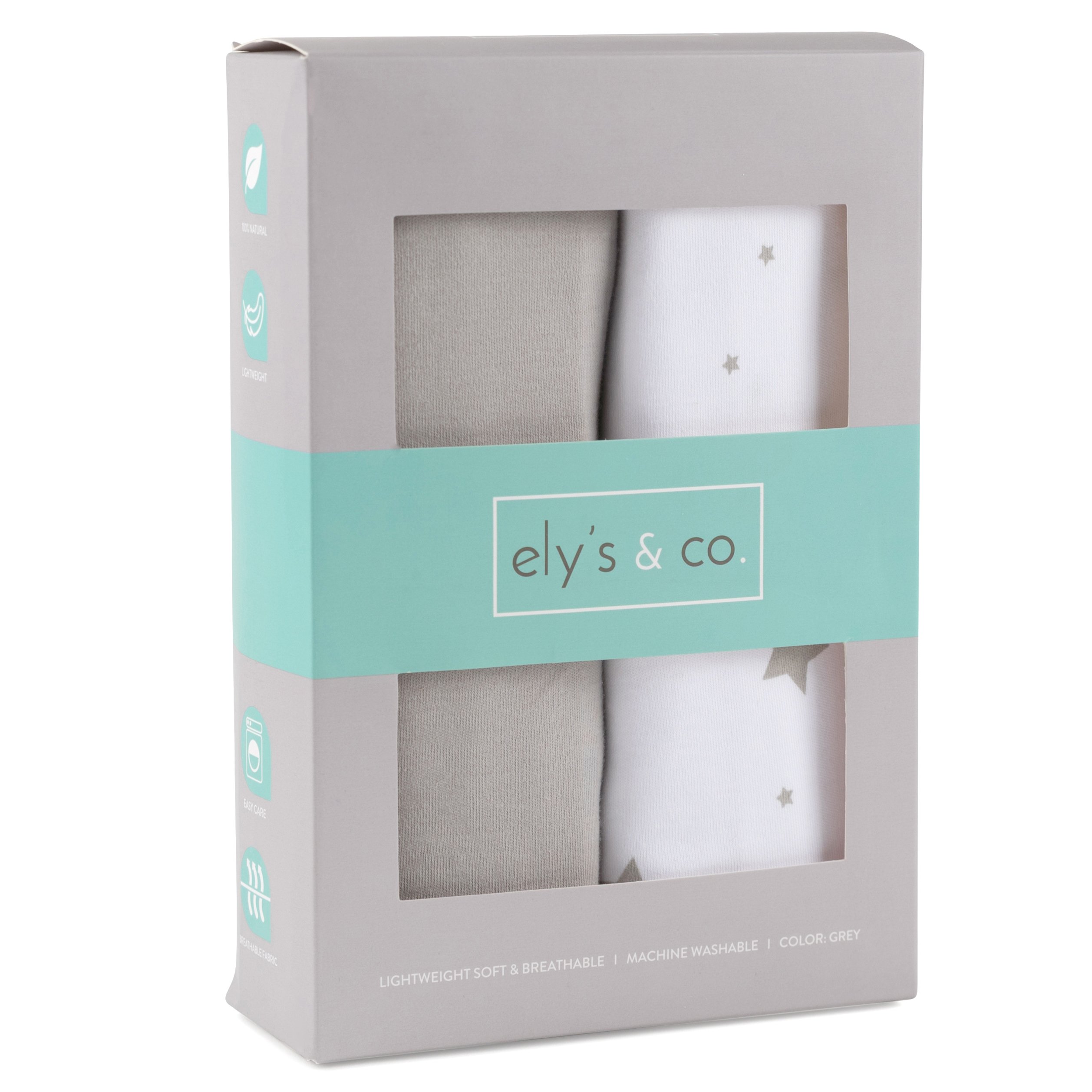 Ely's & Co. Baby Wearable Blanket - Cotton Sleep Sack 0-3,3-6, 6-12, 12-18 Months - 2 Pack Set for Baby Boy & Girl,Pink,Blue