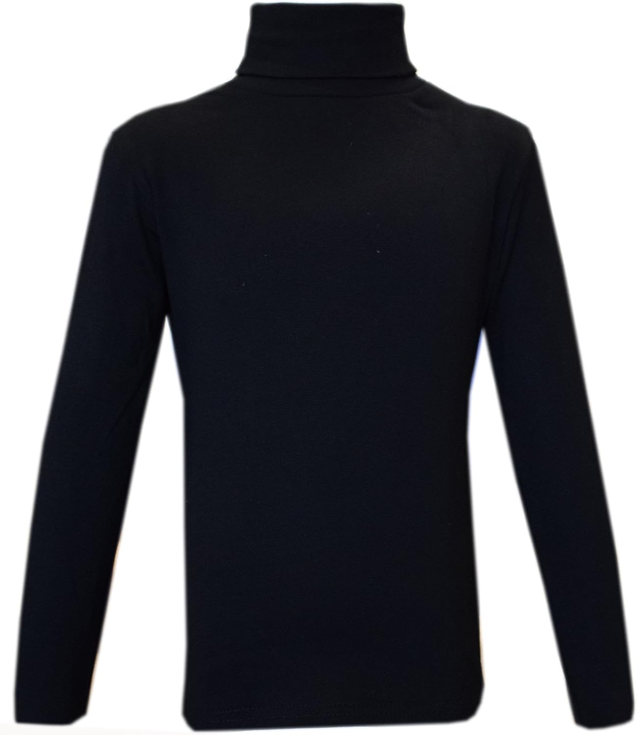 Panzy® Kids Unisex Girls Boys Cotton Polo Neck Jumper Roll Neck Jumper