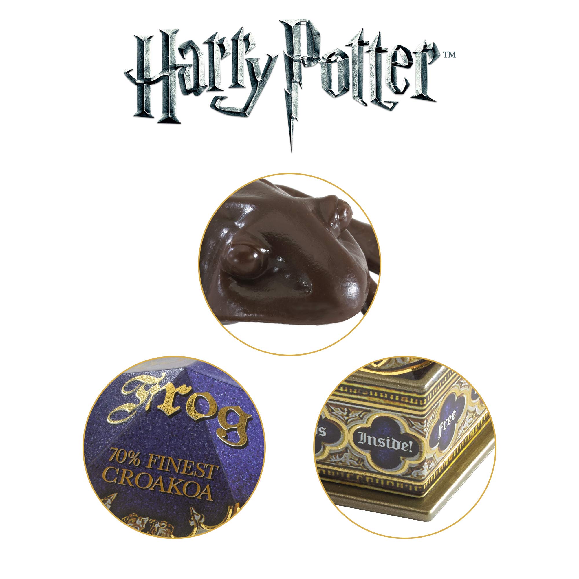 The Noble Collection Harry Potter Non Edible Chocolate Frog Prop Replica