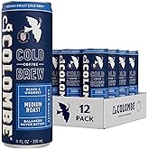 La Colombe Coffee, Cold Brew Black, Unsweetened, 11 fl oz Cans (Pack of 12), Coffeehouse Quality, Natural Sweetness, Specialty Grade Coffee Beans, Ready-to-Drink On-the-Go