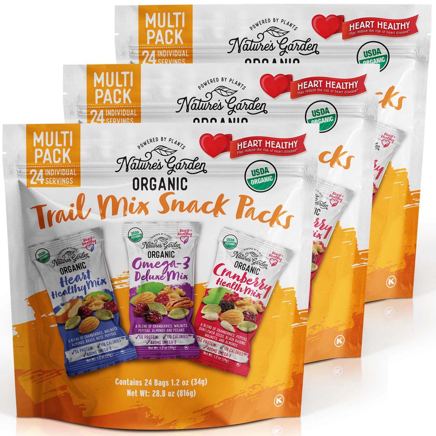 Nature's Garden Organic Trail Mix Snack