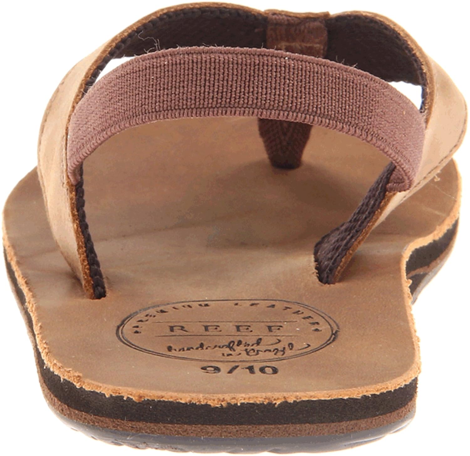 reef leather smoothy sandals