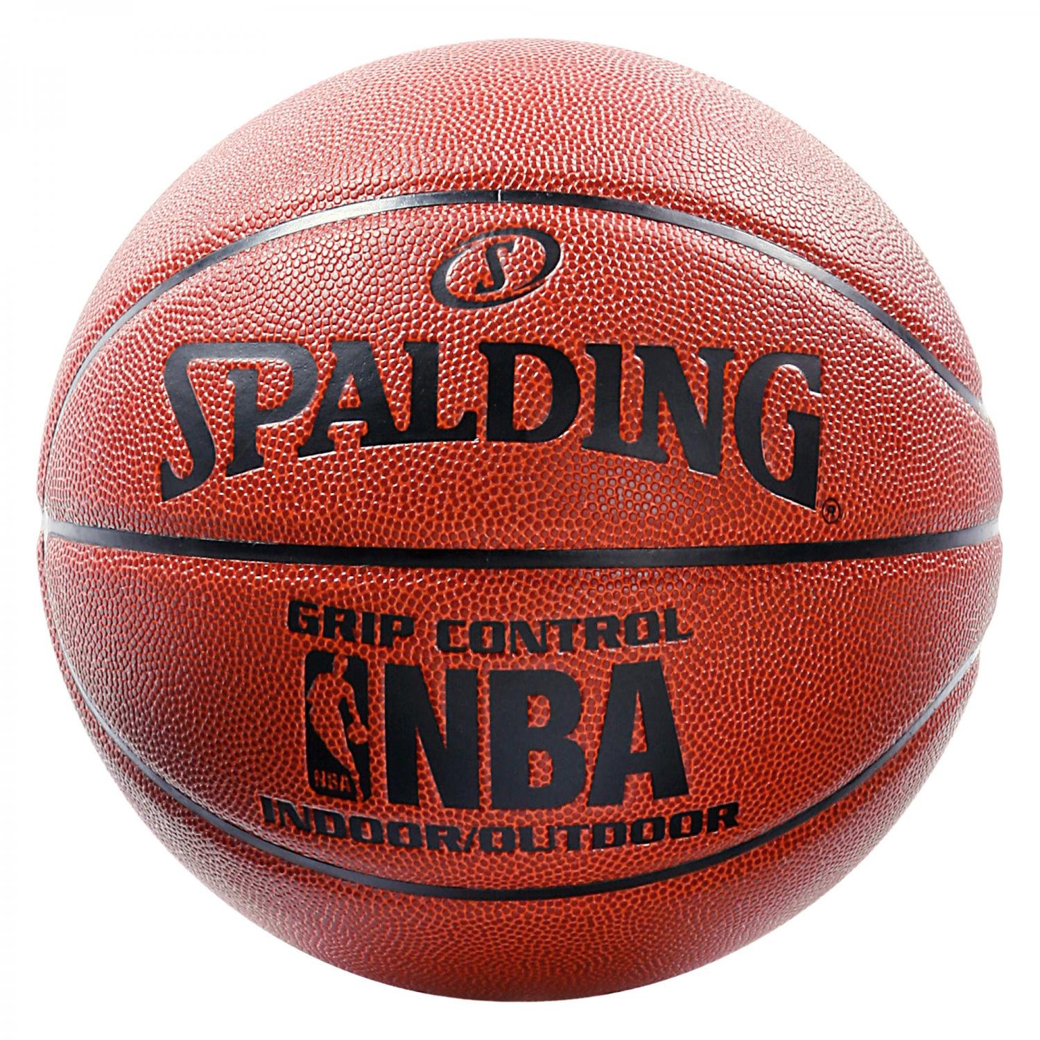 Spalding Men's NBA Grip Control Ball Basketball, Orange, Size 7