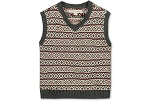 Hope & Henry Boys' V-Neck Sweater Vest