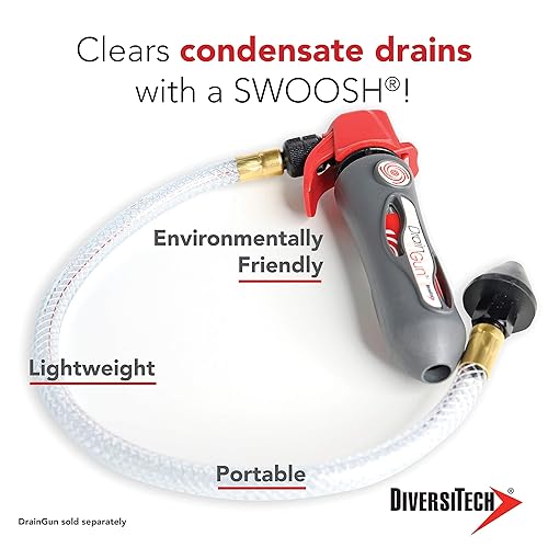 Diversitech Corp 16G CO2 Drain Gun Cartridges GGC-12, Silver, 12